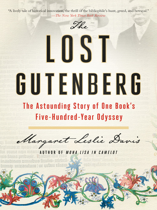 Title details for The Lost Gutenberg by Margaret Leslie Davis - Wait list